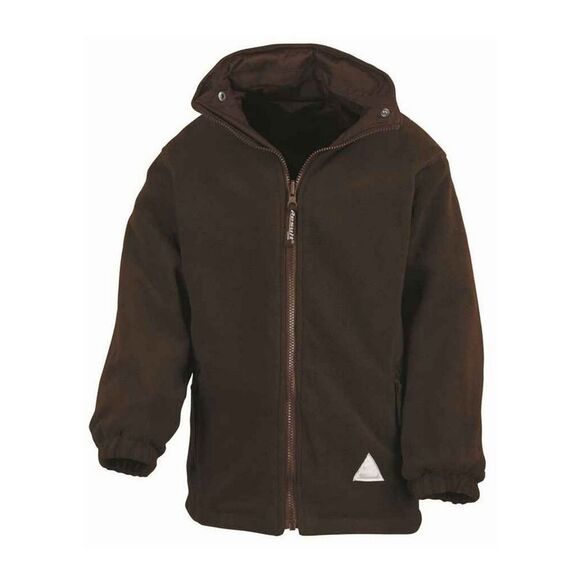 Result Childrens/Kids StormDri 4000 Reversible Jacket / Brown/Brown - Picture 2 of 3